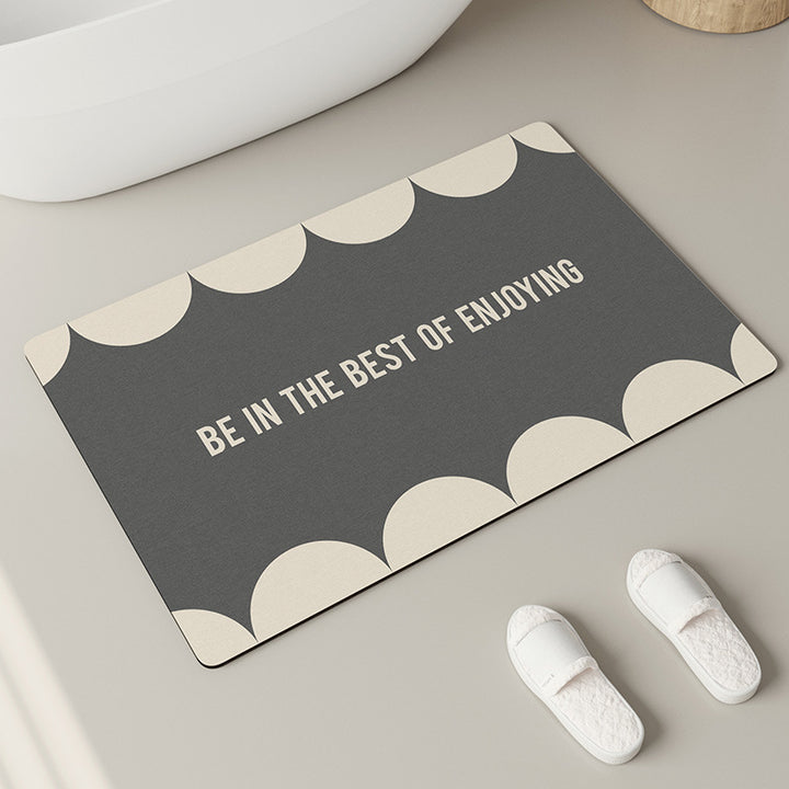 Cozy Bathroom Comfort Mat Kalsten