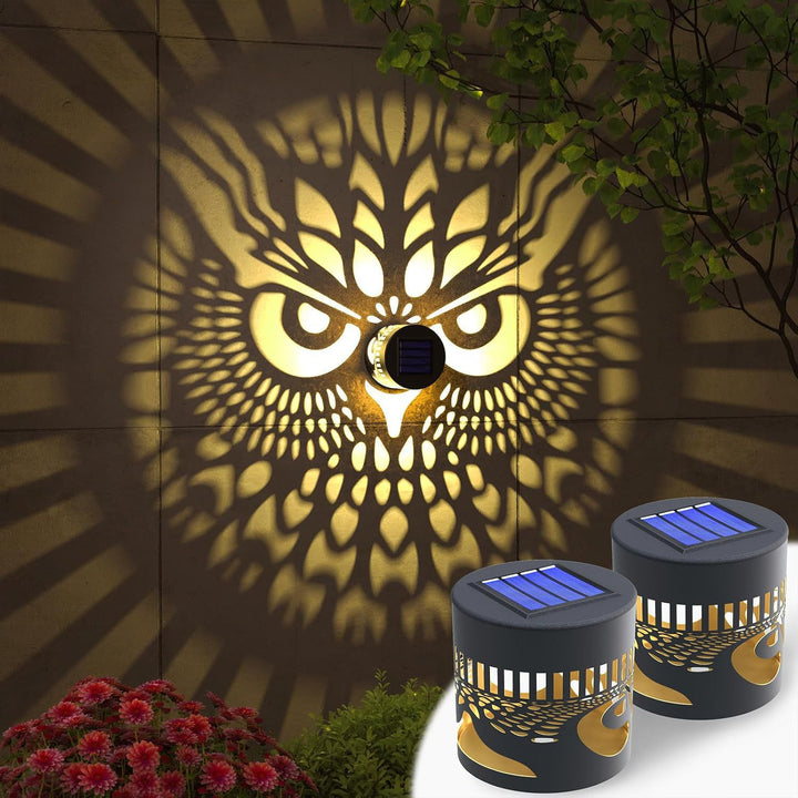 Decorative Solar RGB Mandala Projection Wall And Stake Garden Light Kalsten