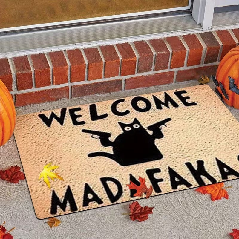 Decorative Halloween Welcome Mat