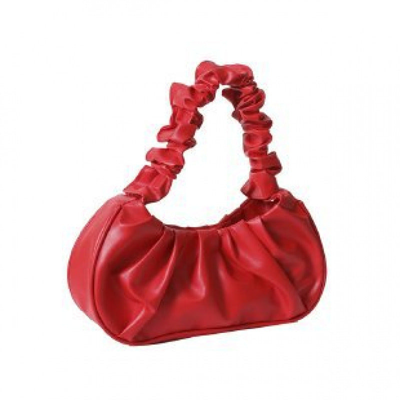 WoFashionable Ruched Handbag Kalsten