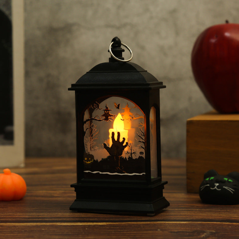 Nostalgic Lantern with Halloween Motif Kalsten