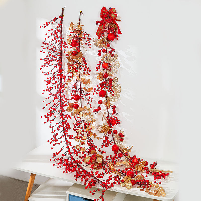 Decorative Berry Branch Garland