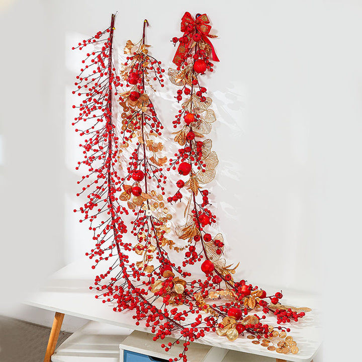 Decorative Berry Branch Garland