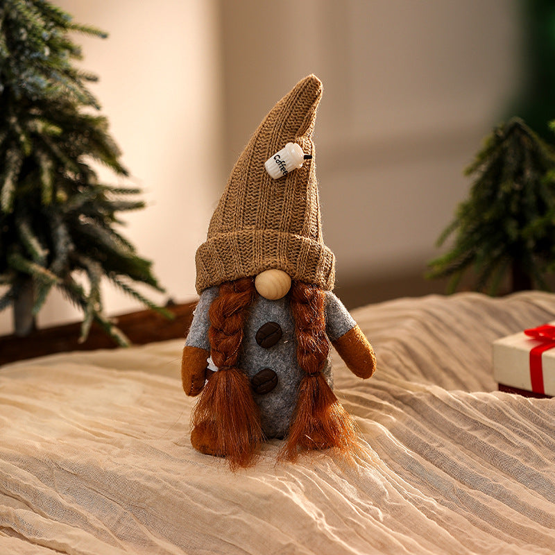 Decorative Christmas gnome figure Kalsten