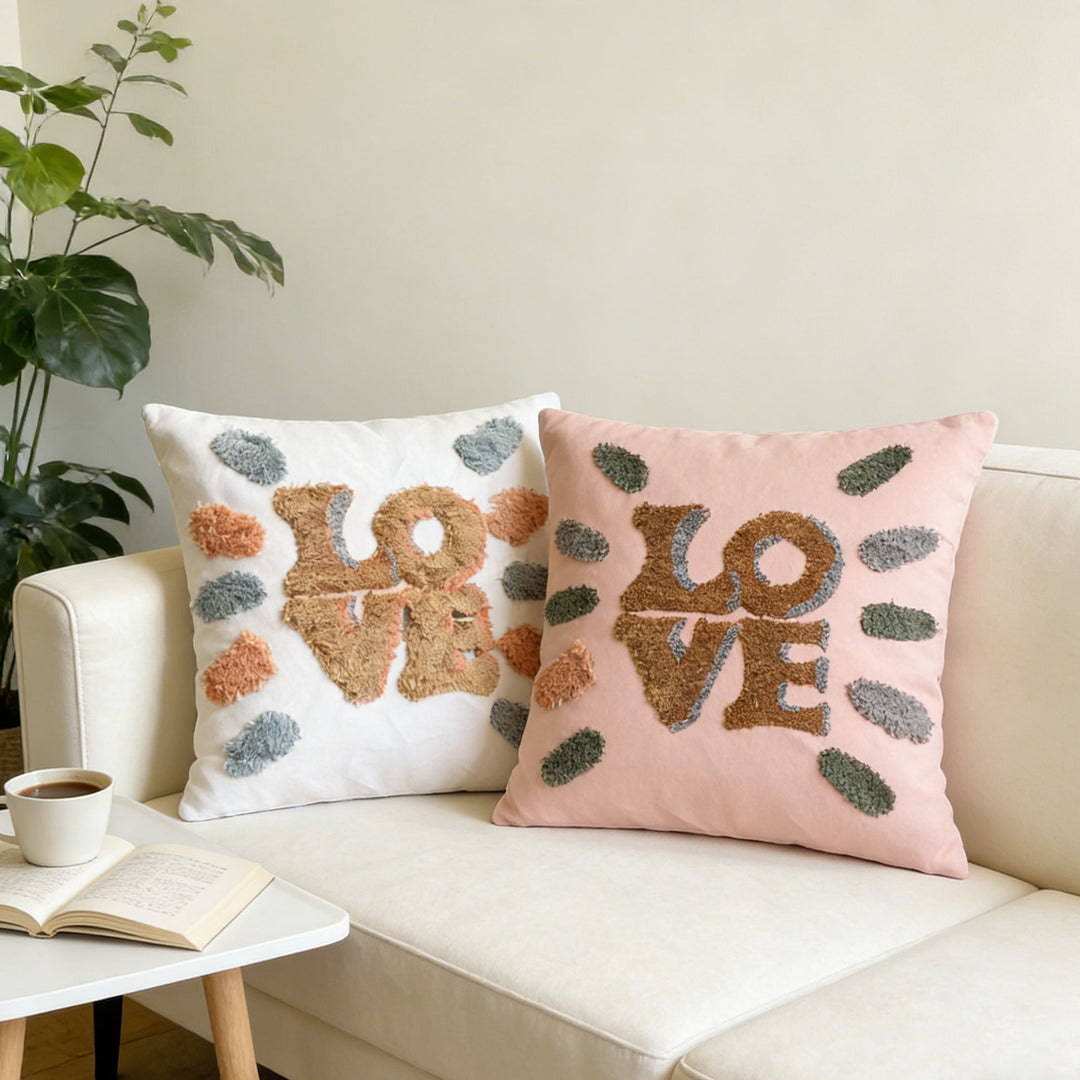 Flower-Shaped Decorative Cushion
