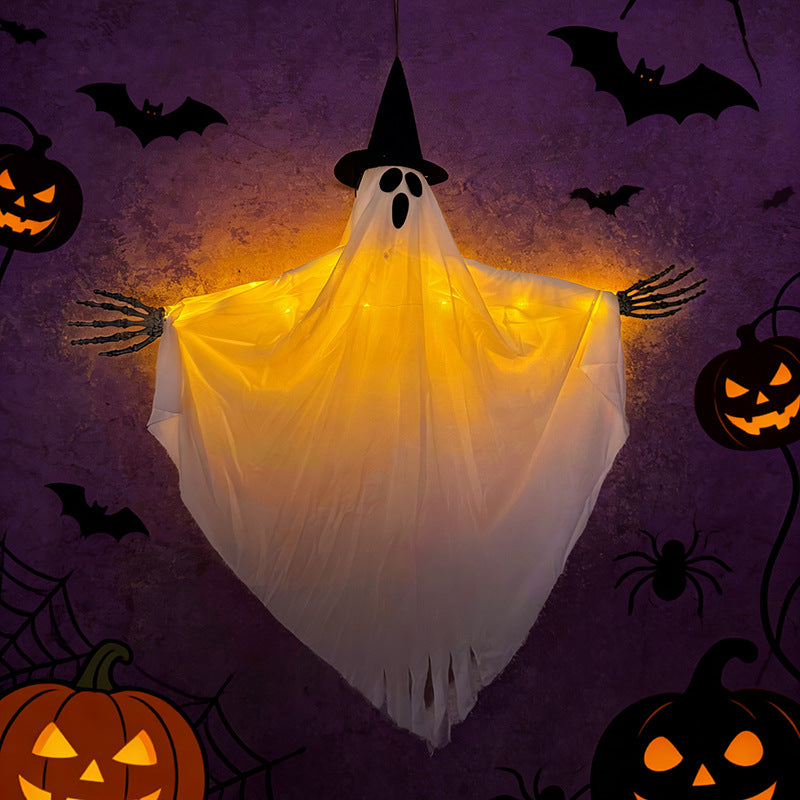 Decorative Halloween Ghost with LED Lights