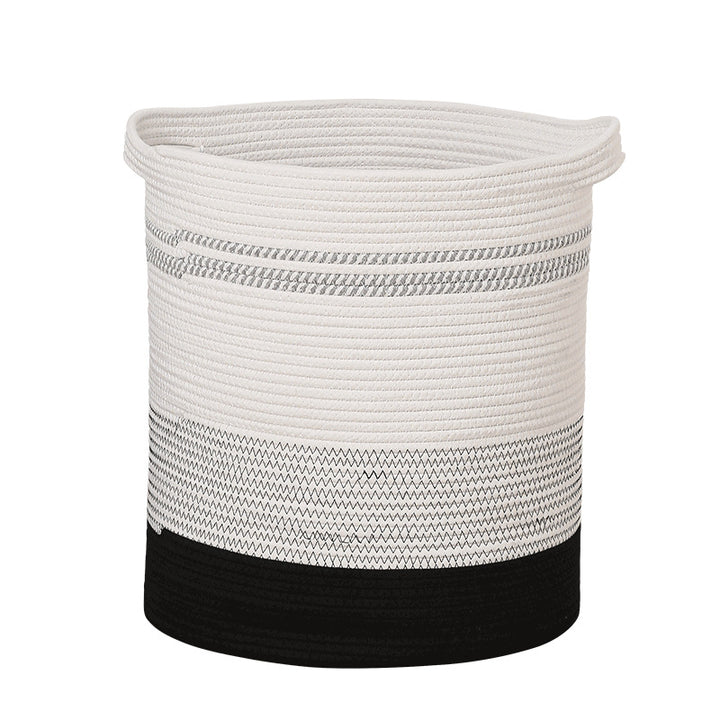 Women's storage basket with modern striped design Kalsten