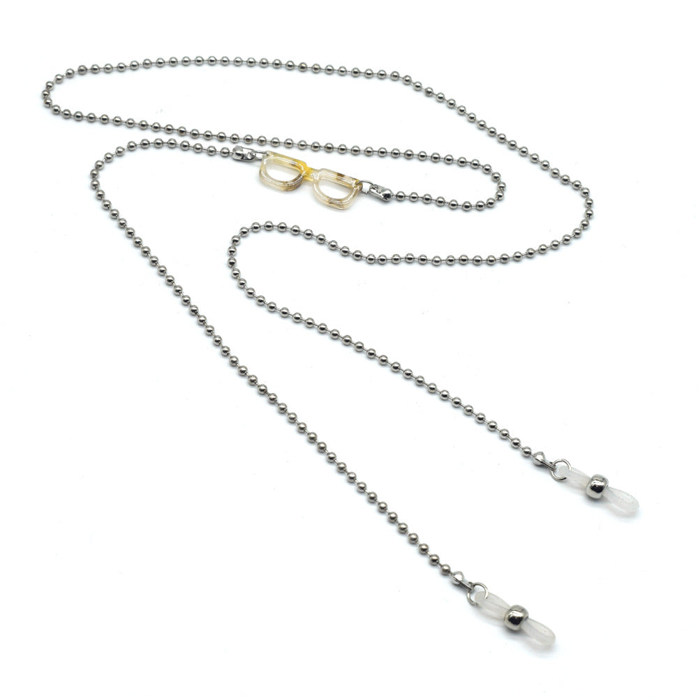 Adjustable Silver Eyewear Chain Kalsten