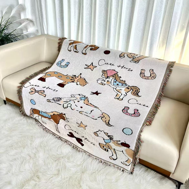Decorative Pet-Themed  Blanket