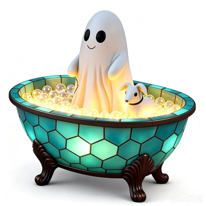 Decorative Ghost Bath Figurine Kalsten
