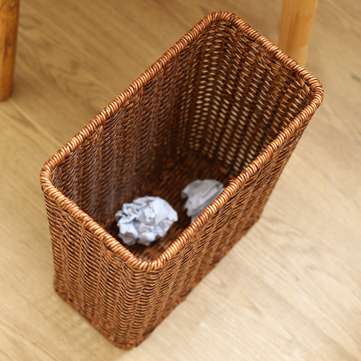 Handcrafted Woven Wastebasket Kalsten