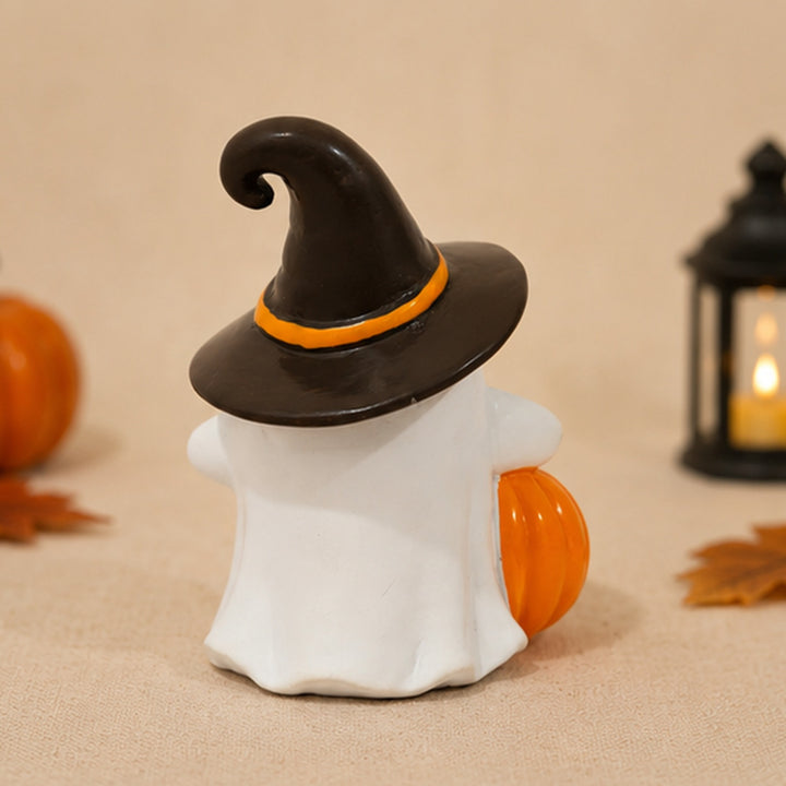 Decorative ghost figure with pumpkin Kalsten