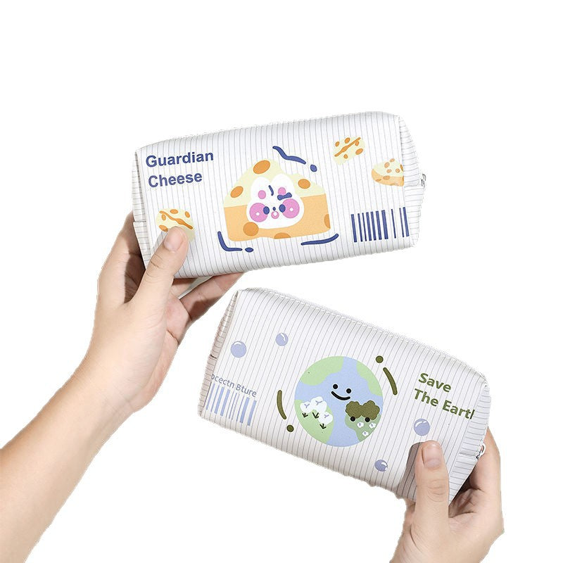 Fun-Themed Zippered Pencil Case