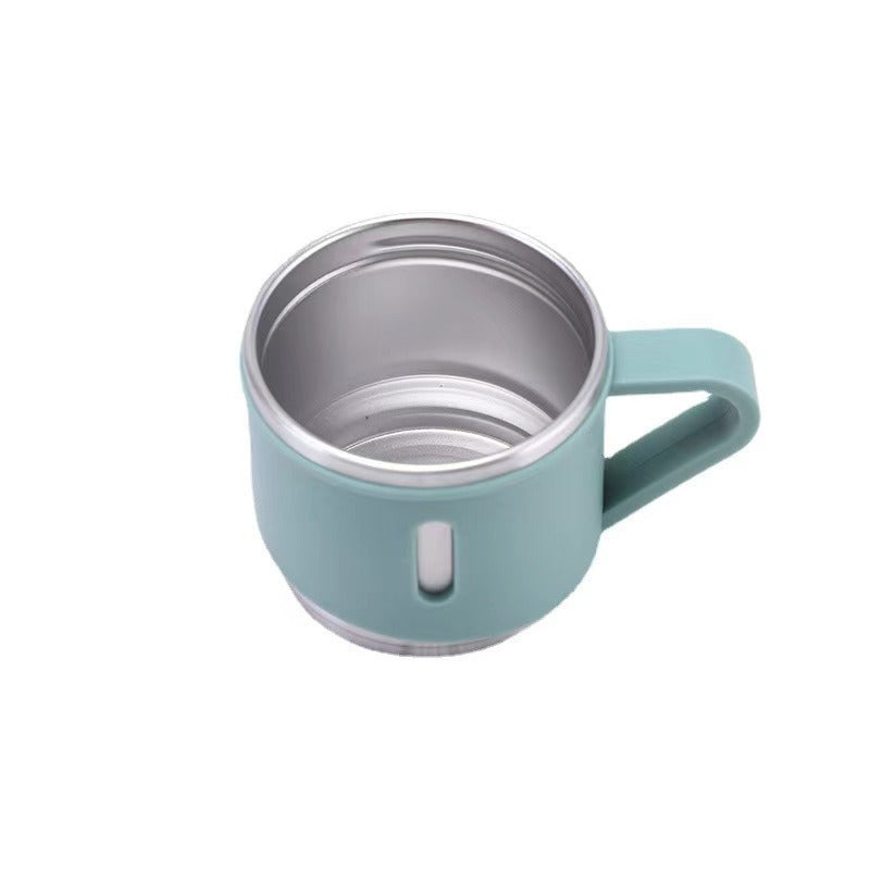 Women’s stainless steel vacuum flask with two accompanying cups Kalsten