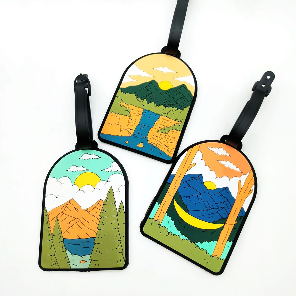 Nature-Themed Travel Luggage Tag Kalsten