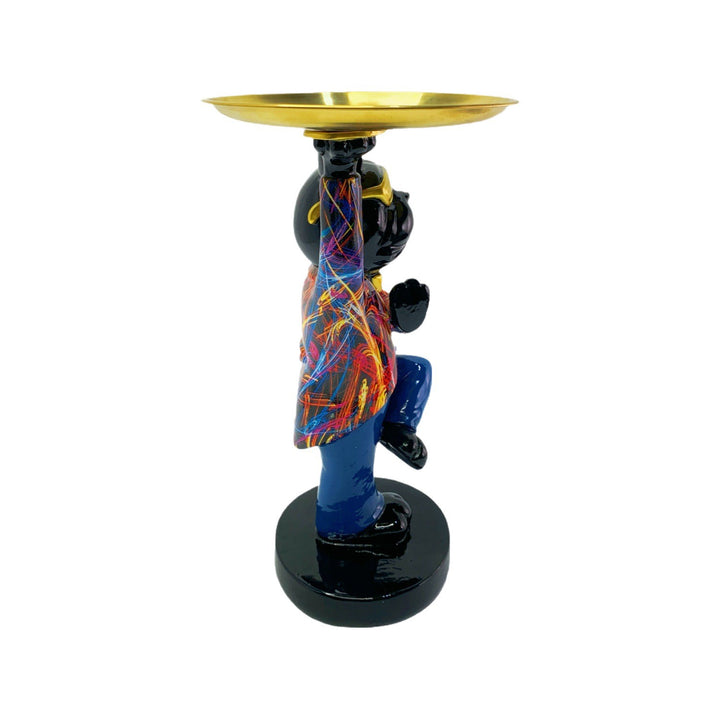Decorative sculpture with tray Kalsten