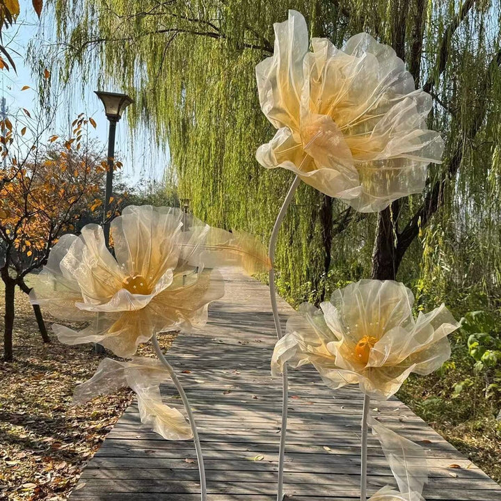 Artistic Floral Sculpture