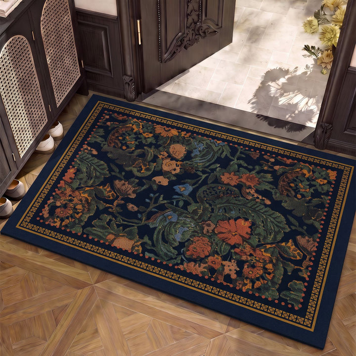 Floral Patterned Entryway Mat Kalsten