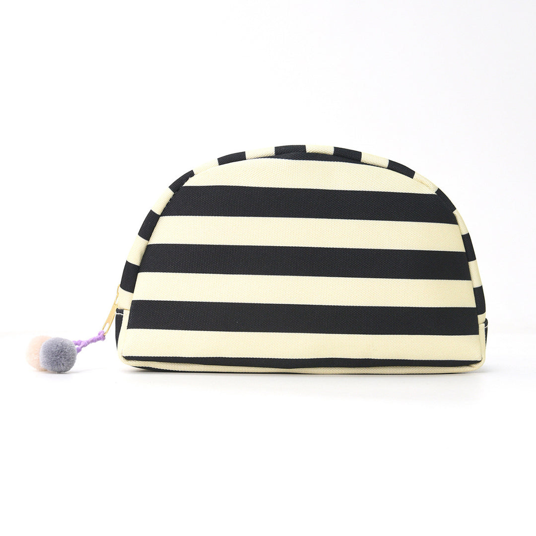 Cosmetic bag with striking stripe pattern Kalsten