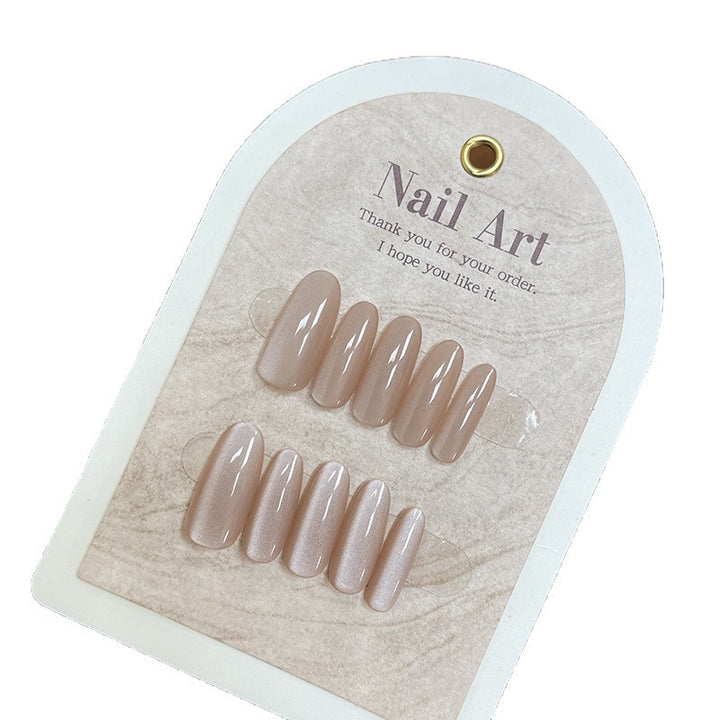 Elegant Almond-shaped Press-On Nail Tips Kalsten