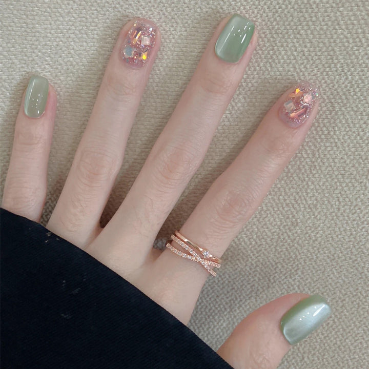 High-Gloss Gel Press-On Nails Kalsten