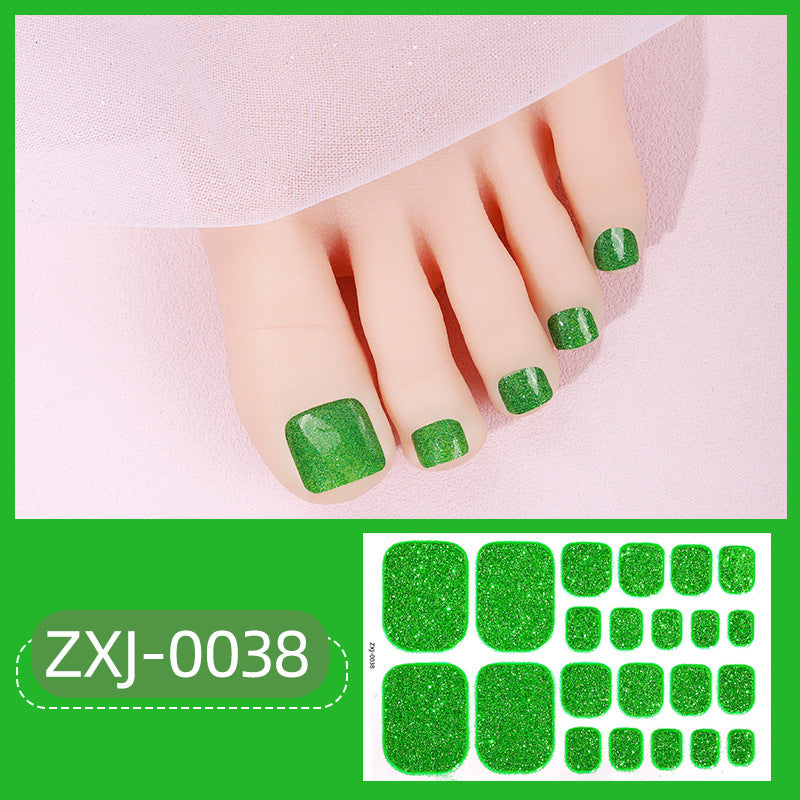 Premium Glitter Toenail Wraps