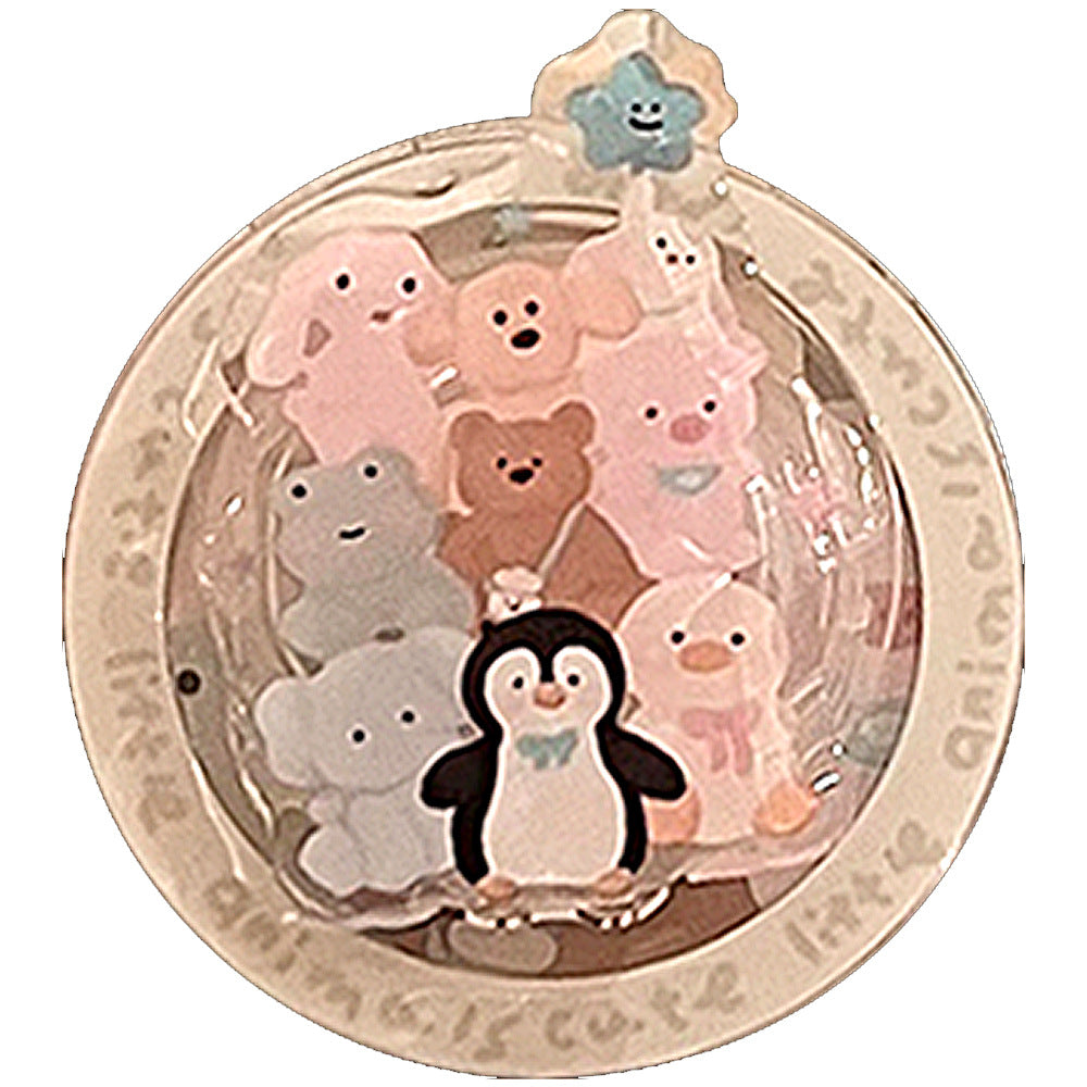 Playful Animal Motif Cosmetic Box Kalsten