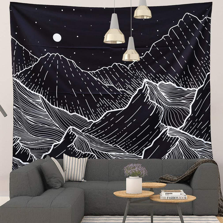 Celestial Mountains Wall Tapestry
