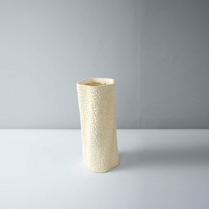 Textured Decorative Flower Vase