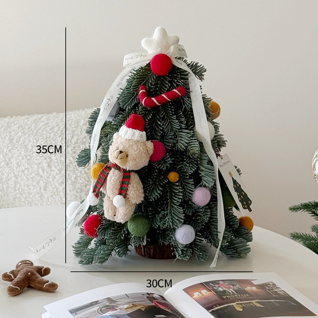 Mini Christmas Tree Centerpiece