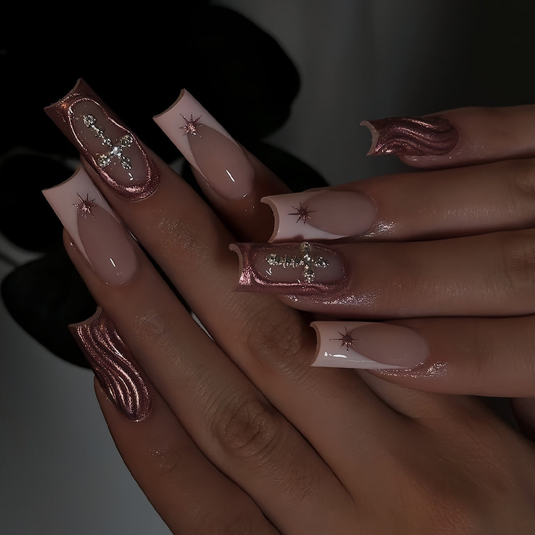 Glamorous Artistry Press-On Nail Set Kalsten