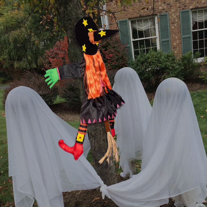 Outdoor Hanging Witch Decoration Kalsten