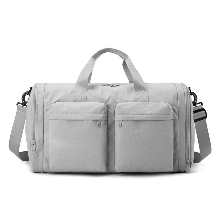 Large Capacity Travel Duffle with Dual Side Pockets