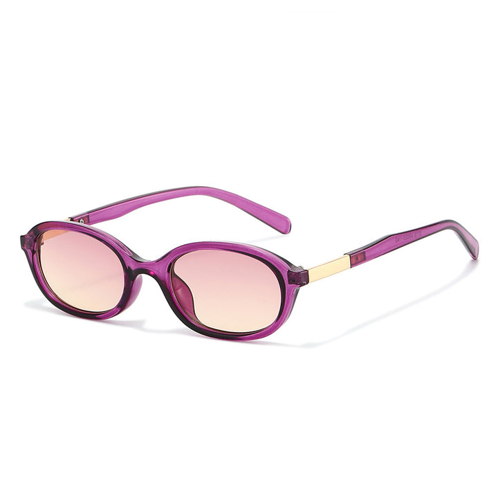 Elegant Vintage Oval Frame Sunglasses Kalsten