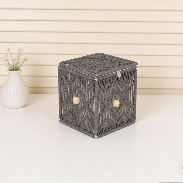 Macrame Storage Box Kalsten