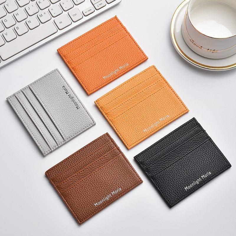 Minimalist Leather Card Holder