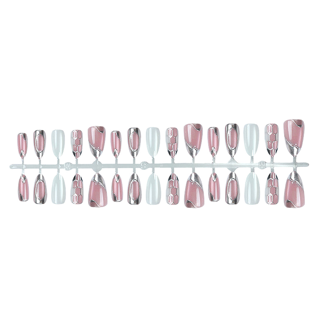 Decorative Gel Press-On Nail Set Kalsten