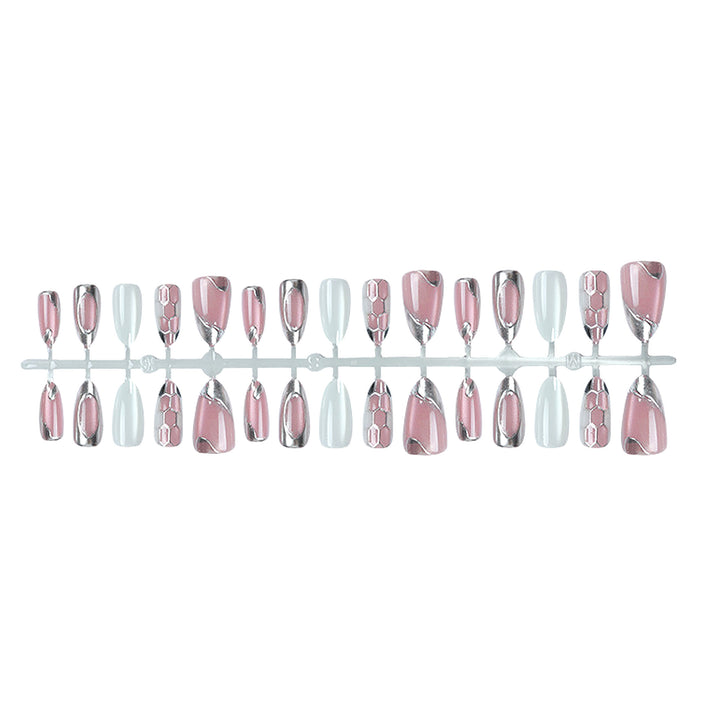 Decorative Gel Press-On Nail Set Kalsten