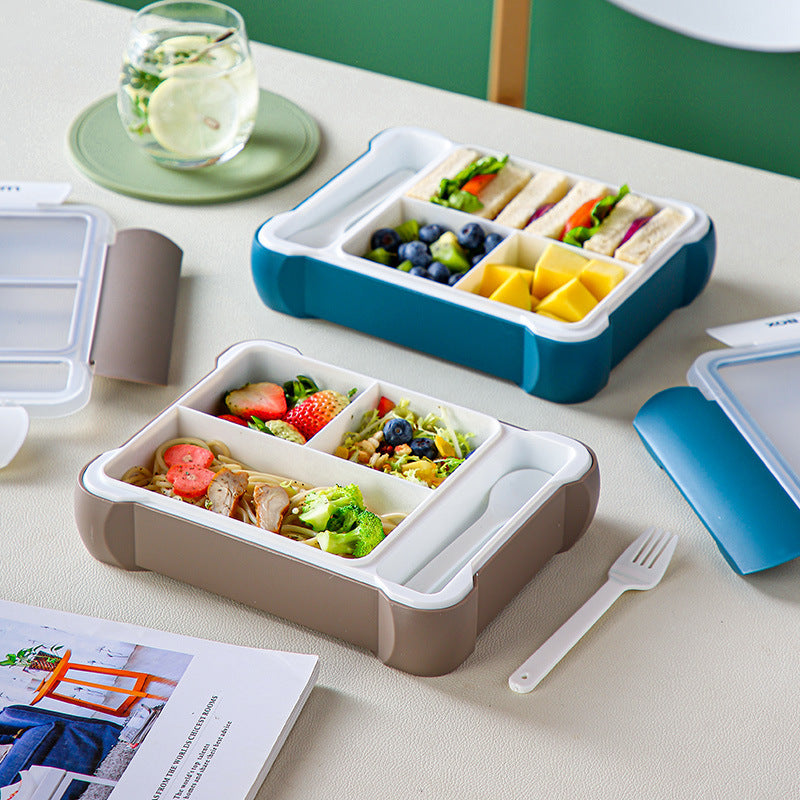 Multi-Compartment Leak-Proof Bento Lunch Box