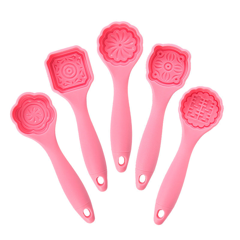 Silicone Cookie Stamp Set with Various Patterns Kalsten