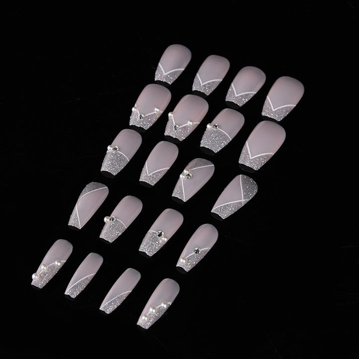 Elegant Matte Finish Press-On Nail Tips Kalsten