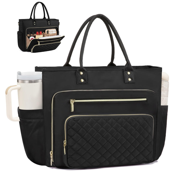 Practical Handbag with Structured Organizer Kalsten