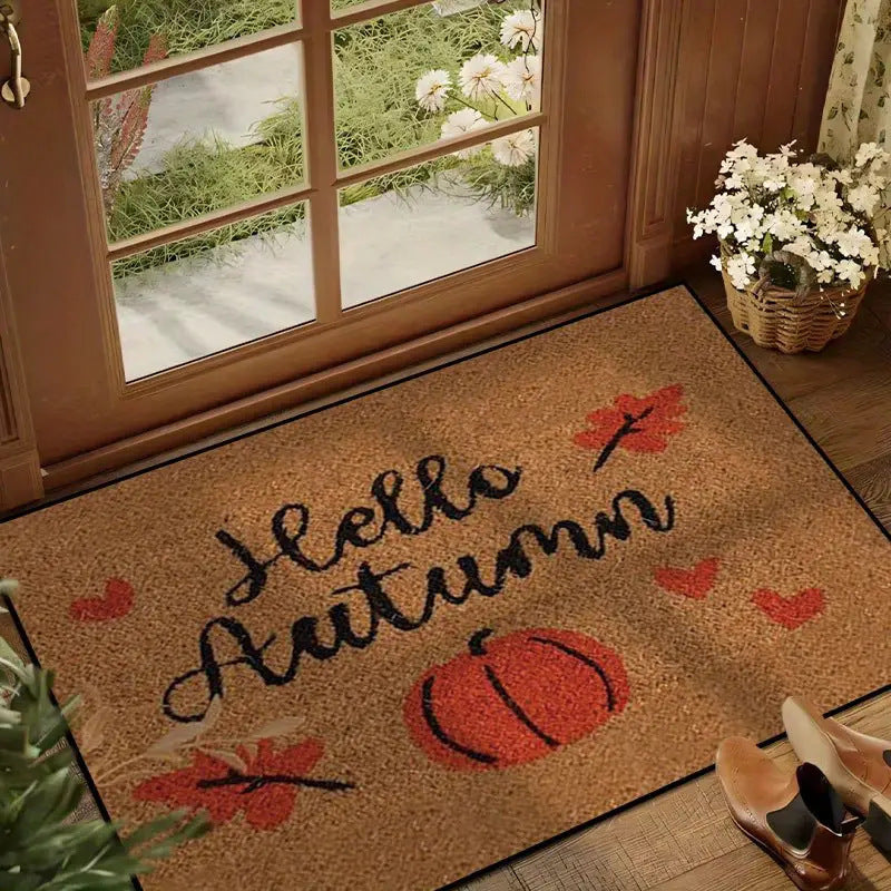 Seasonal Welcome Doormat