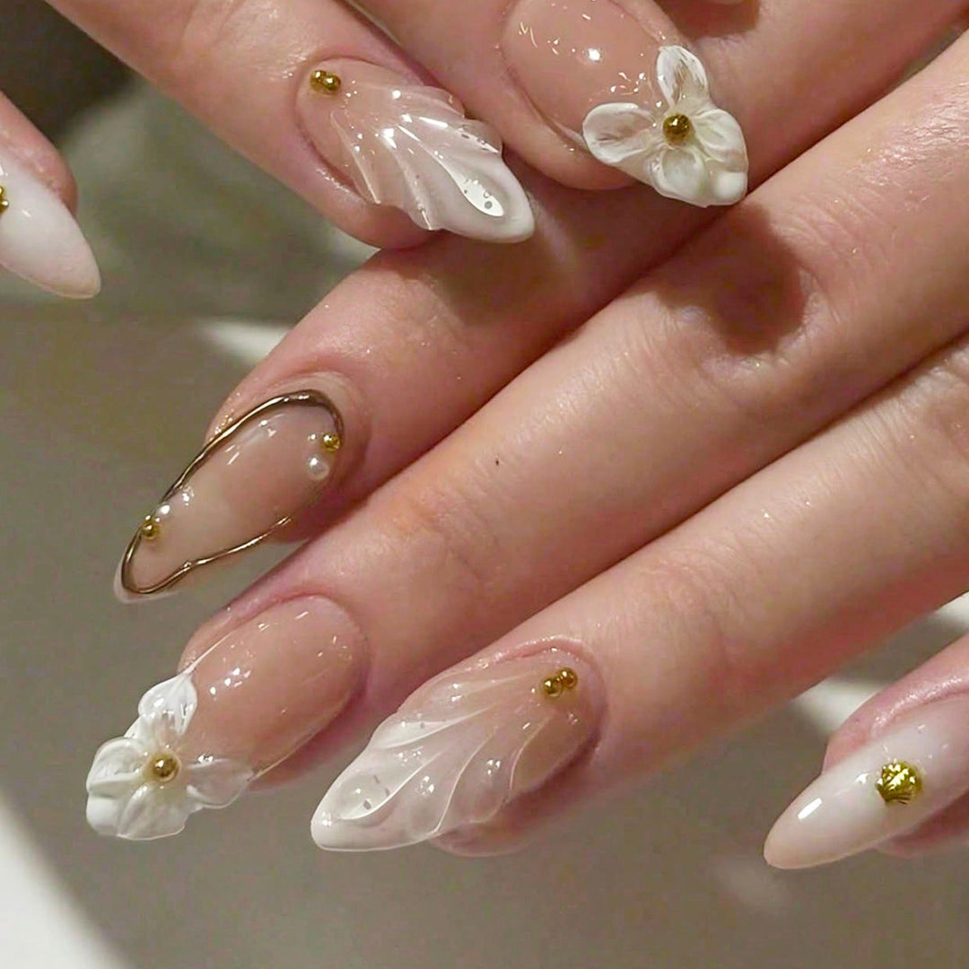 Decorative Premium Press-On Nail Art Set kalsten 1788495927