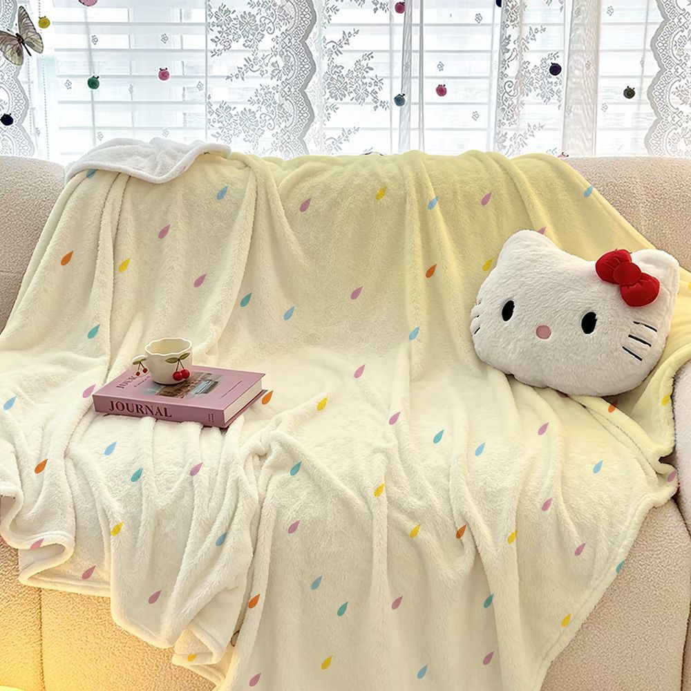 Cozy Decorative Fleece Throw Blanket