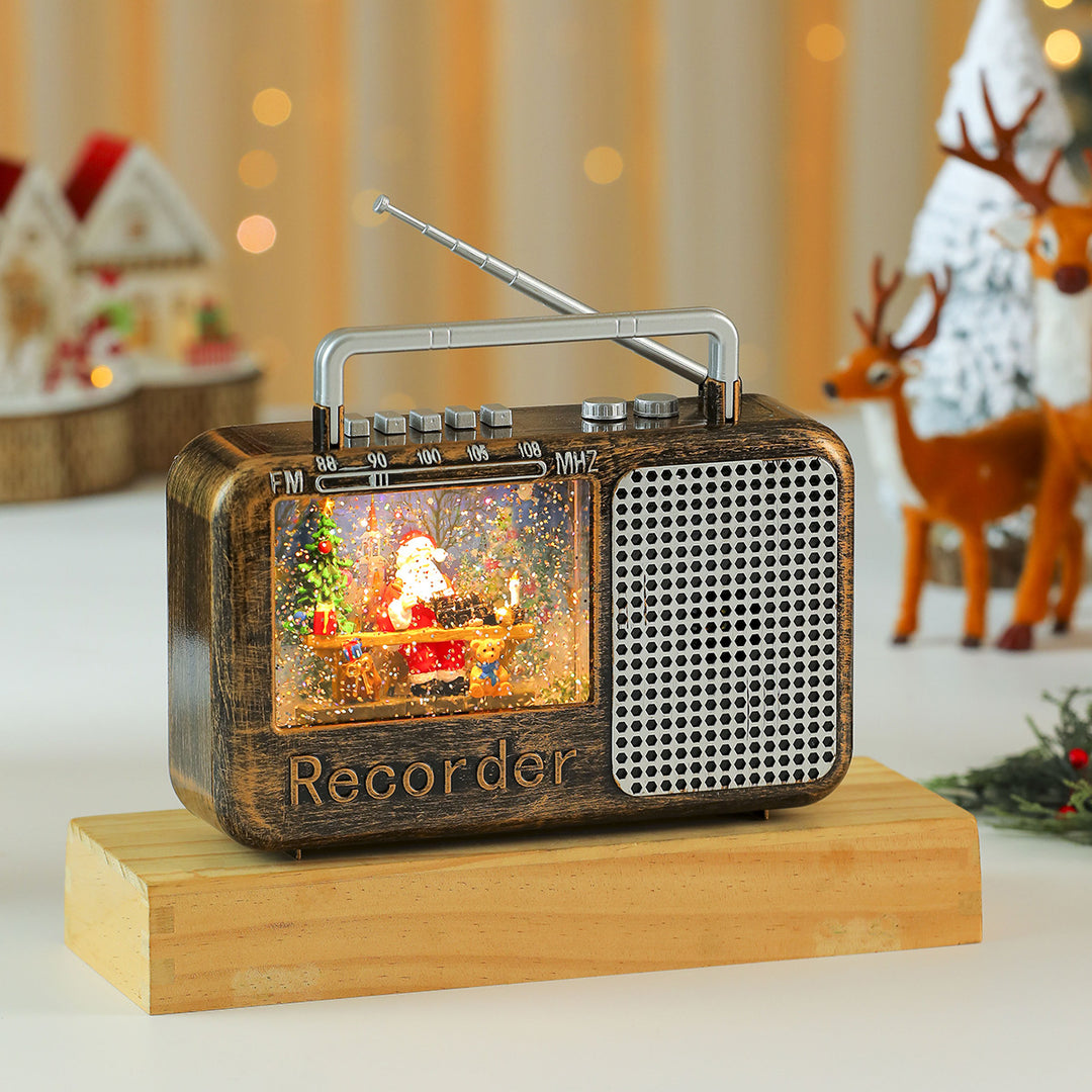 Decorative Musical Snow Globe Radio Kalsten