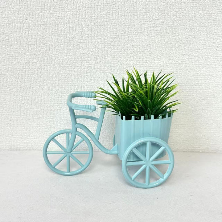 Decorative Bicycle Plant Holder for Home Decor Display