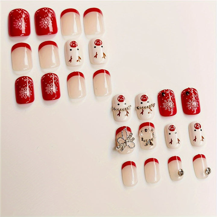 Festive Holiday Themed Nail Art Kalsten