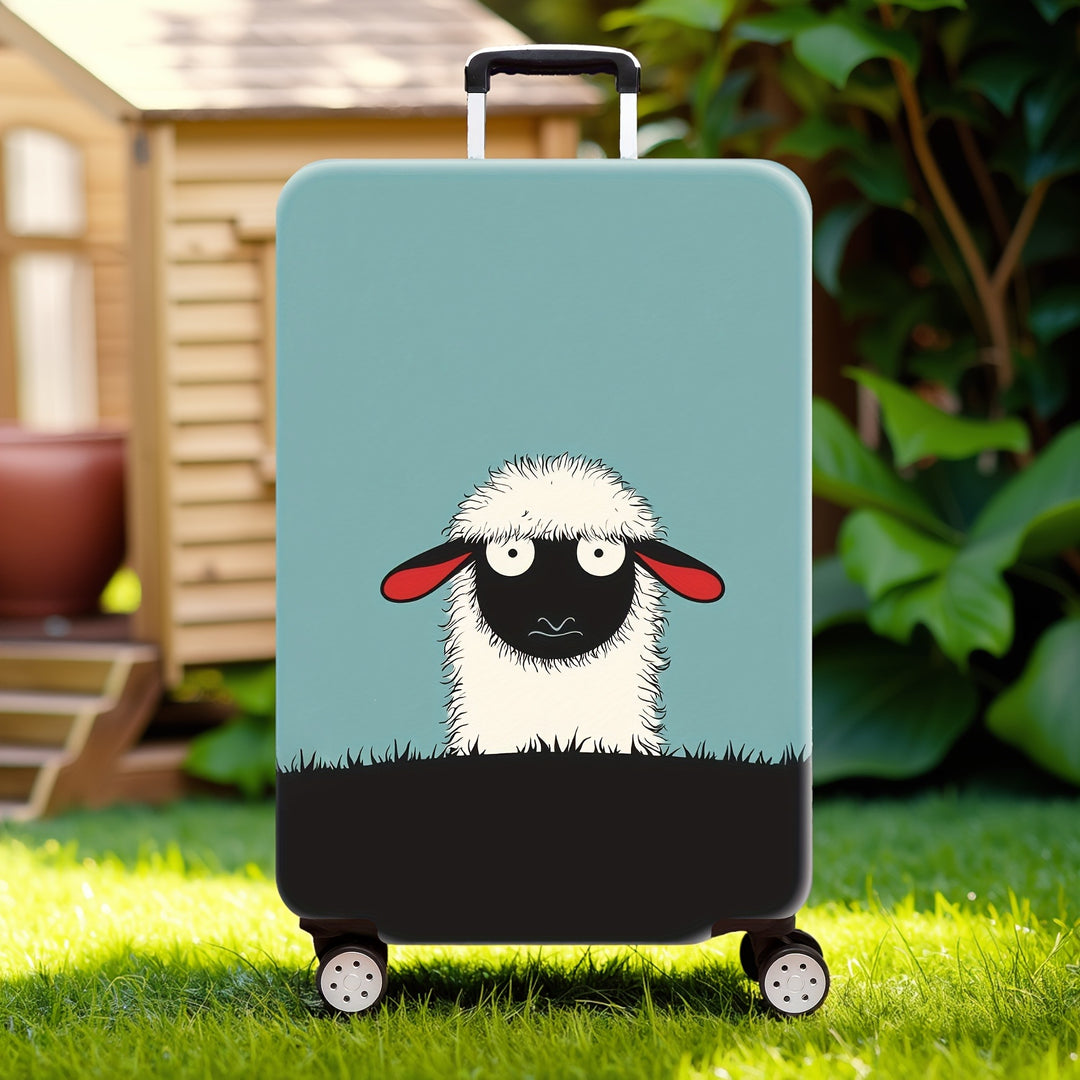 Cartoon Bull Design Hard Shell Suitcase Kalsten