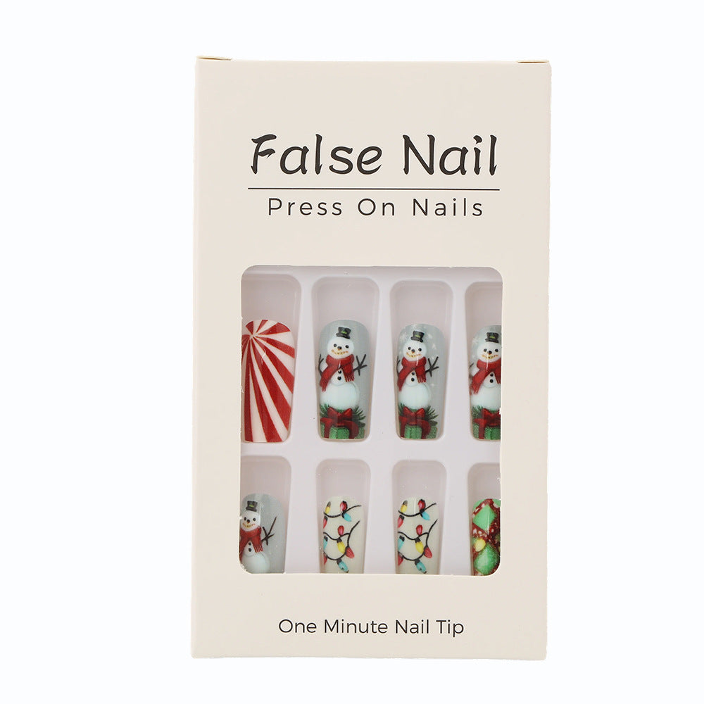 Creative Christmas Art Nails Set Kalsten
